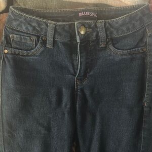 Blue Spice Skinny Blue Jeans Classic Style